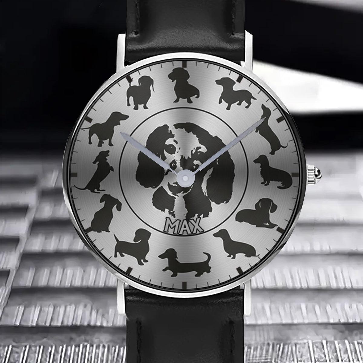 Proud Dog Dad/Dog Mom - Personalized Dog Hand Watch