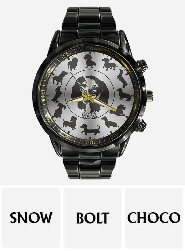 Proud Dog Dad/Dog Mom - Personalized Dog Hand Watch