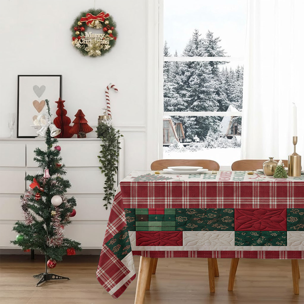 The Best Memories - Personalized Family Table Cloth Cover
