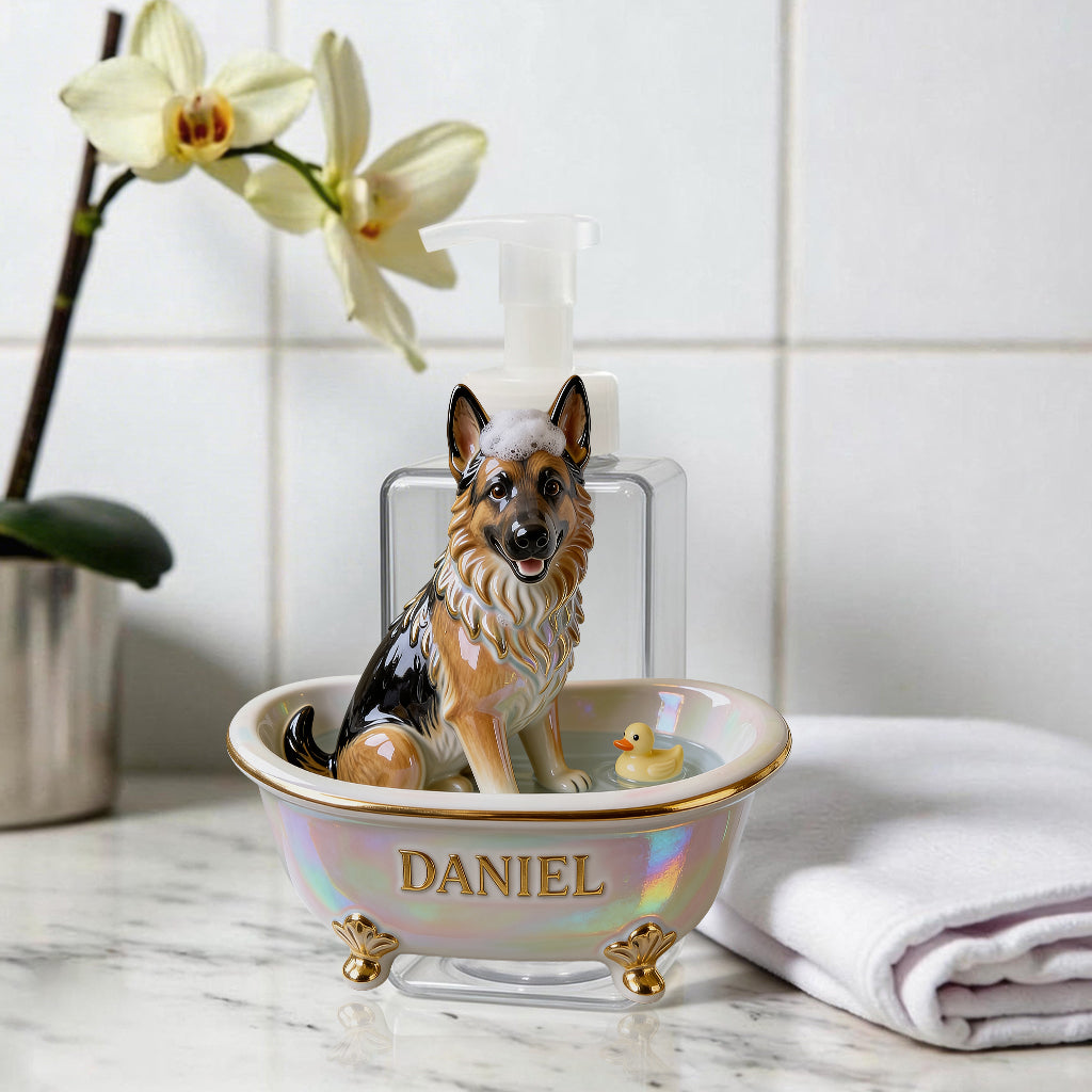 Custom Any Pet Photo - Personalized Dog Soap Dispenser