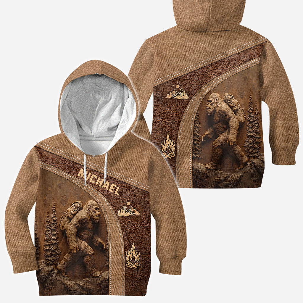 Sasquatch - Personalized Hiking All Over Shirt