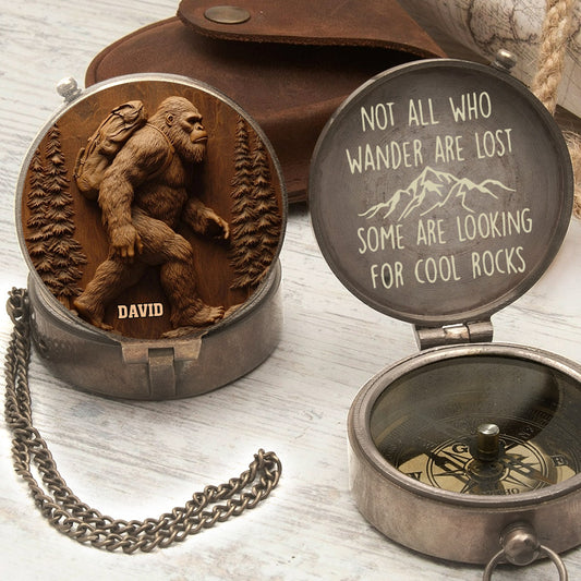 Das Abenteuer wartet da draußen – personalisierter Wanderkompass