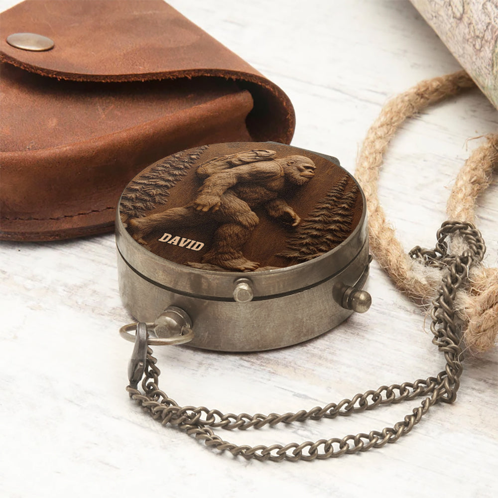 Adventure Is Out There - Personalized Hiking Compass