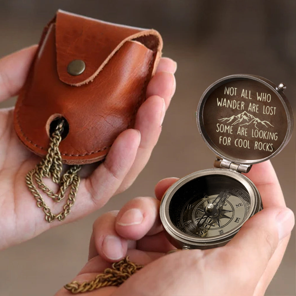 Adventure Is Out There - Personalized Hiking Compass