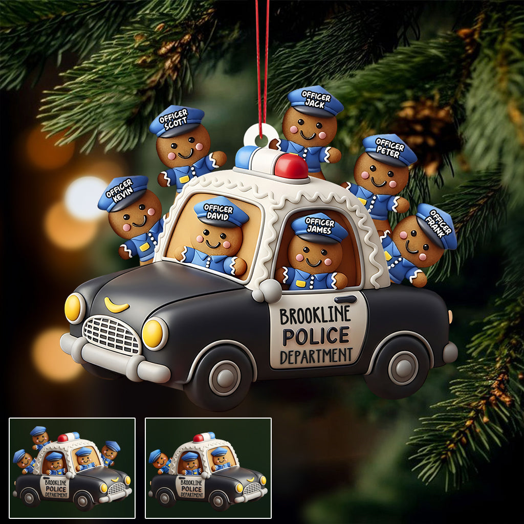Our Department - Personalized Police Officer Ornament