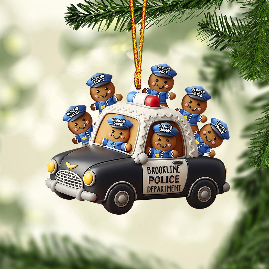 Our Department - Personalized Police Officer Ornament