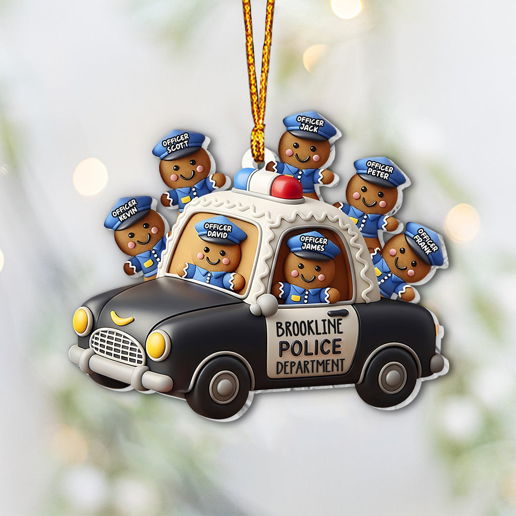 Our Department - Personalized Police Officer Ornament