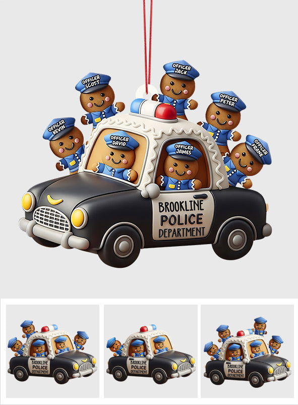 Our Department - Personalized Police Officer Ornament