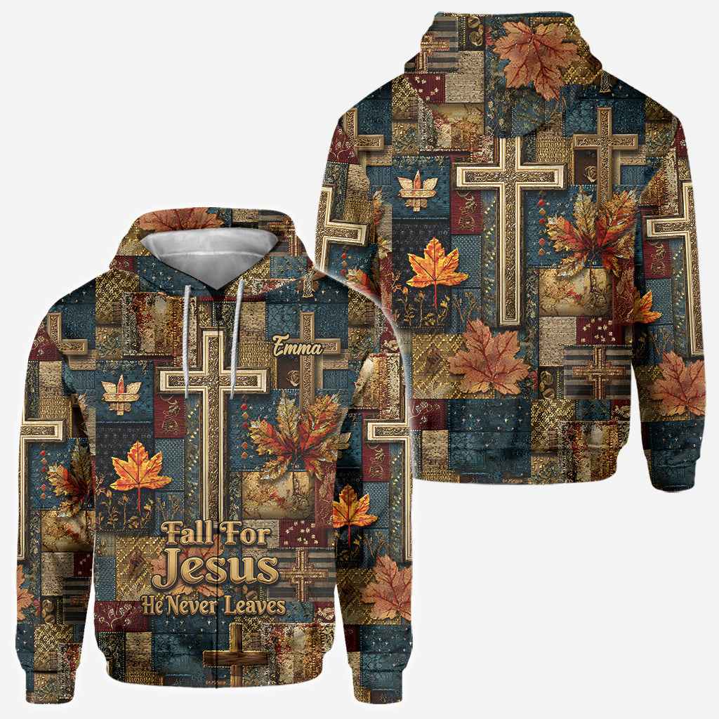 Fall For Jesus - Personalized Christian All Over Shirt