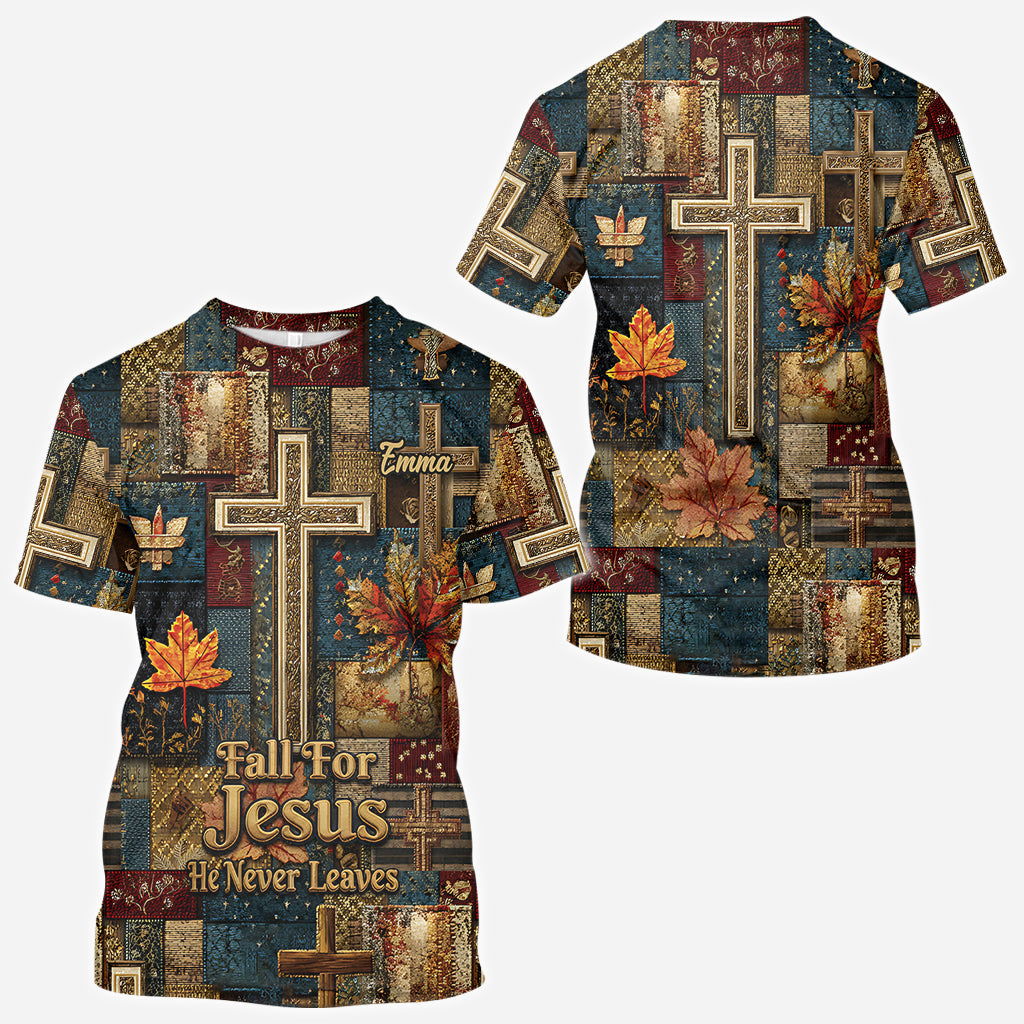 Fall For Jesus - Personalized Christian All Over Shirt