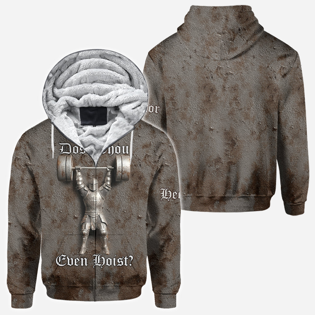 Dot Thou Even Hoist? - T-shirt de fitness personnalisé intégral