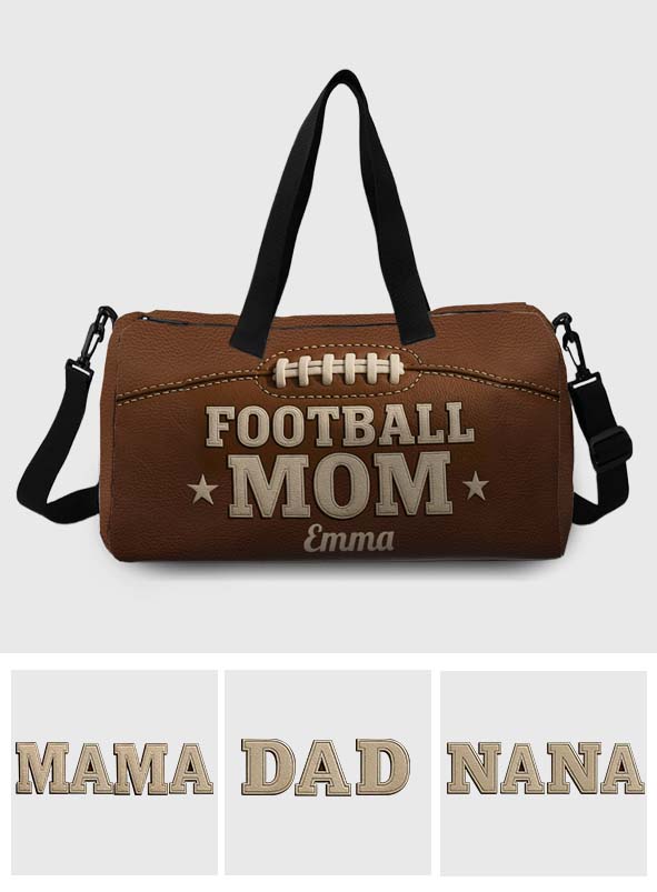 Personalisierte Fußball-Sporttasche für Mama/Papa/Oma/Onkel/Tante...