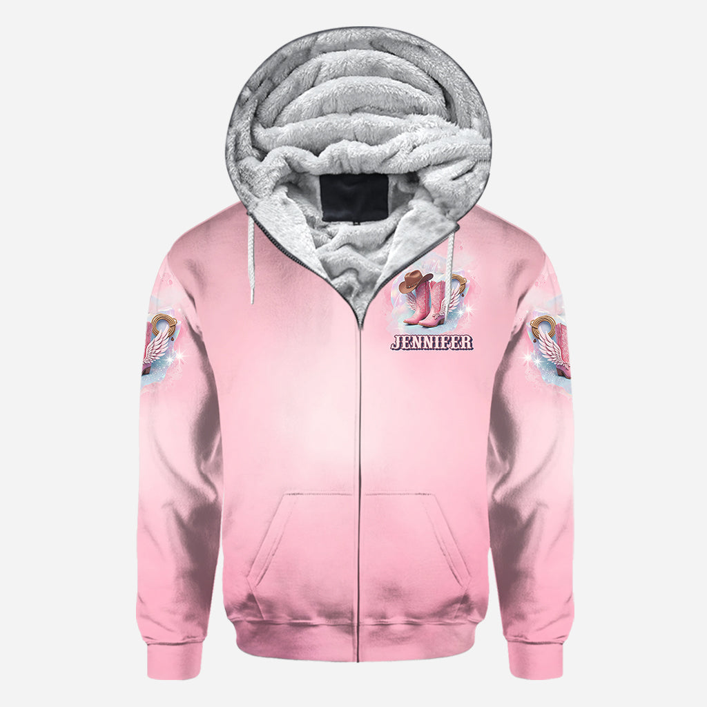 Cowgirl Stay Wild - Personalized Cowgirl All Over Shirt