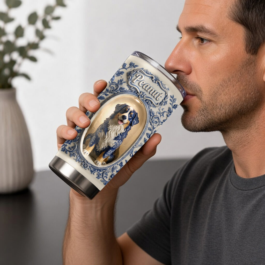 Any Photo - Personalized Dog Tumbler