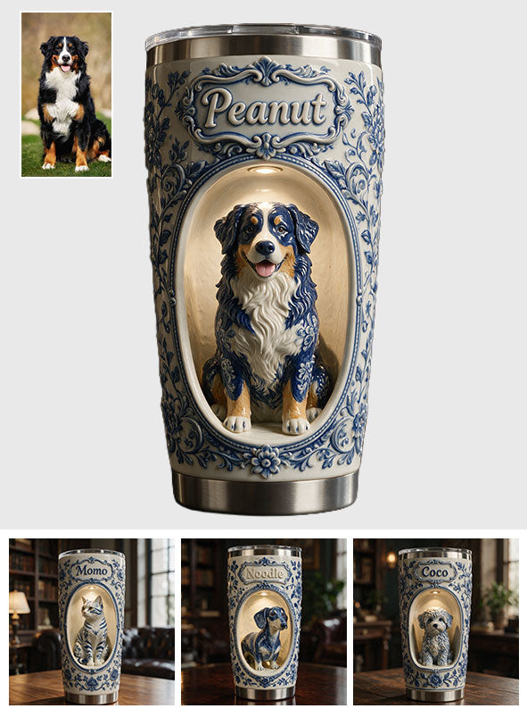 Any Photo - Personalized Dog Tumbler