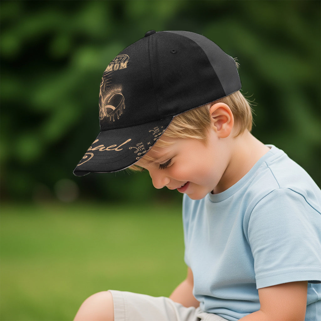 Football Mom Bleach Style - Personalized Football Classic Cap