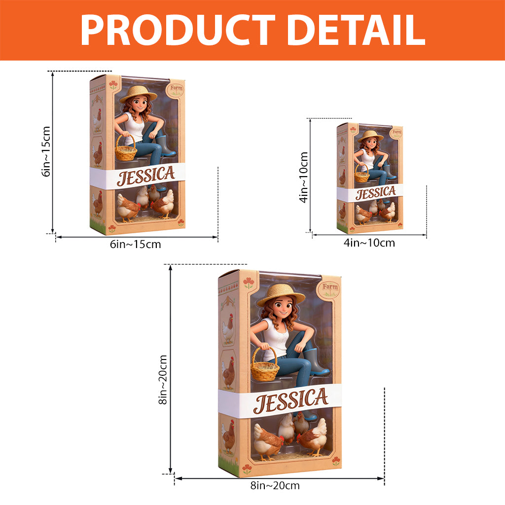 Farmer Gifts - Personalized Farmer Custom Shaped Acrylic Plaque