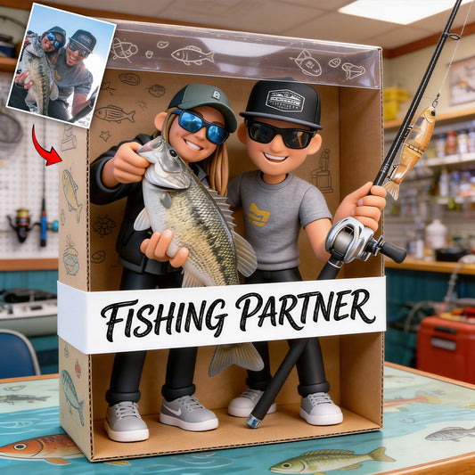 Fishing For Life - Personalized Fishing Custom Shaped Acrylic Plaque