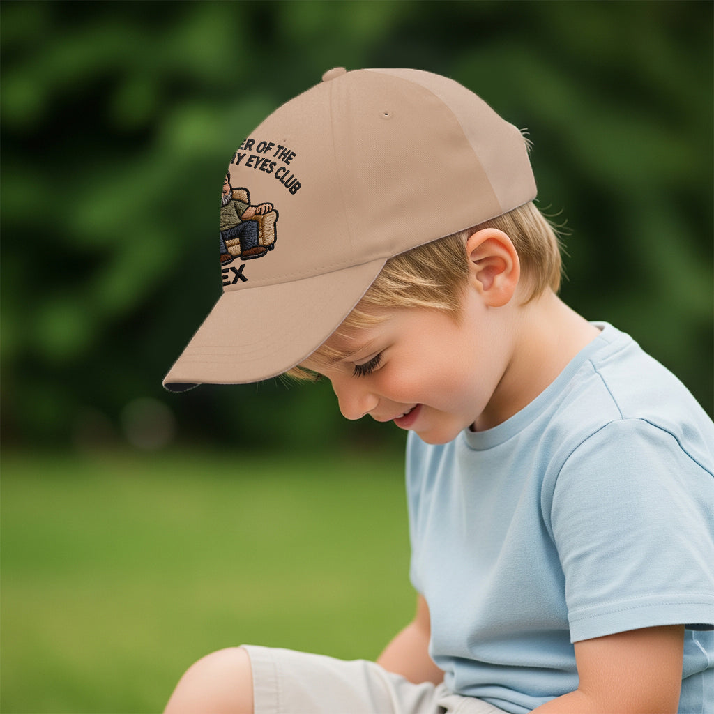 Membre Fier Du Club Just Resting My Eyes - Casquette Classique Personnalisée Pour Papa