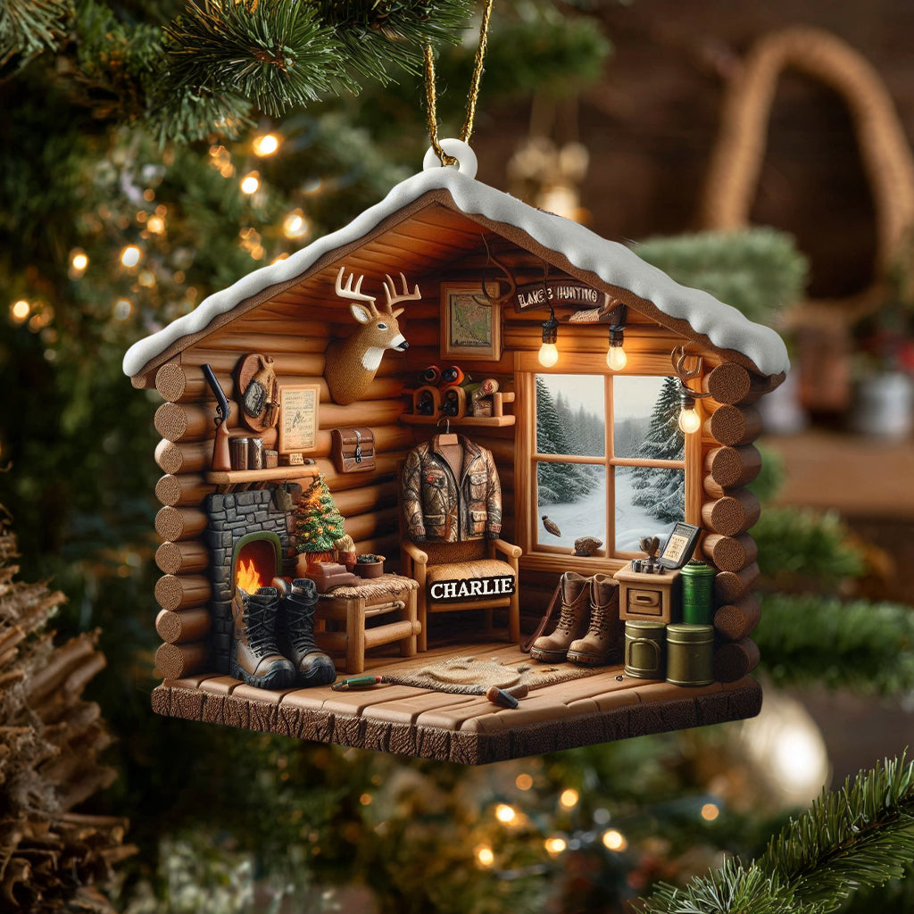 Love Hunting - Personalized Hunting Ornament