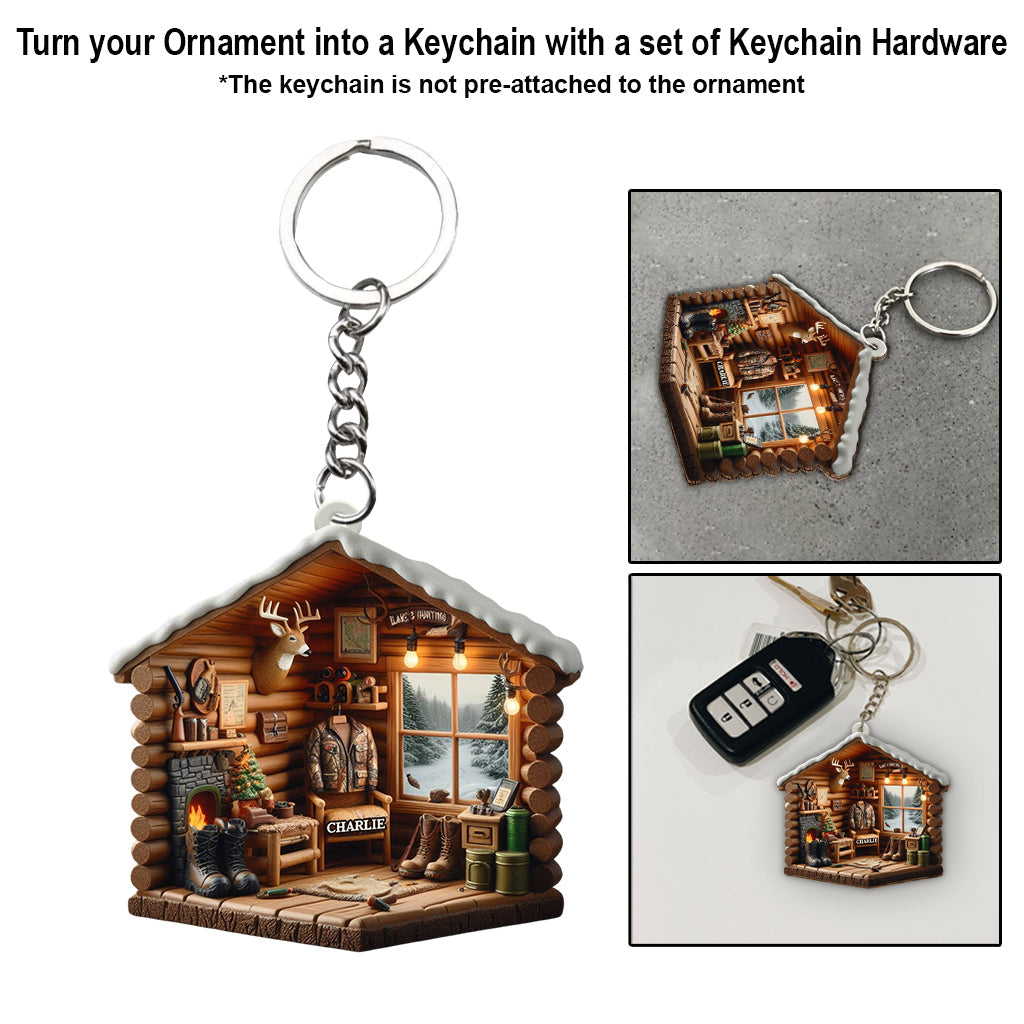 Love Hunting - Personalized Hunting Ornament