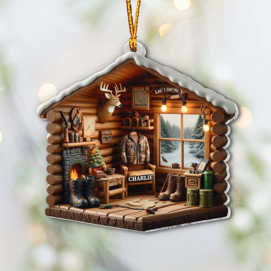 Love Hunting - Personalized Hunting Ornament