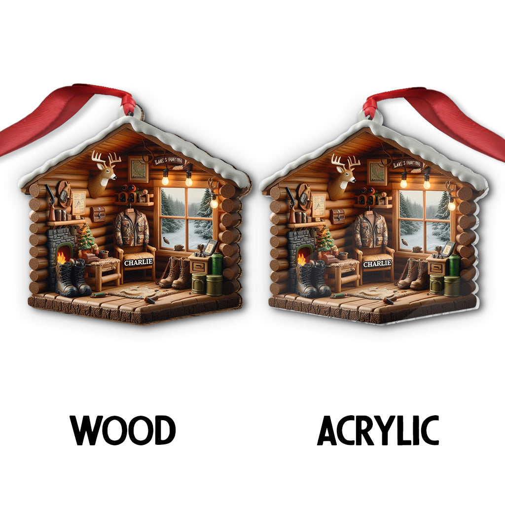 Love Hunting - Personalized Hunting Ornament