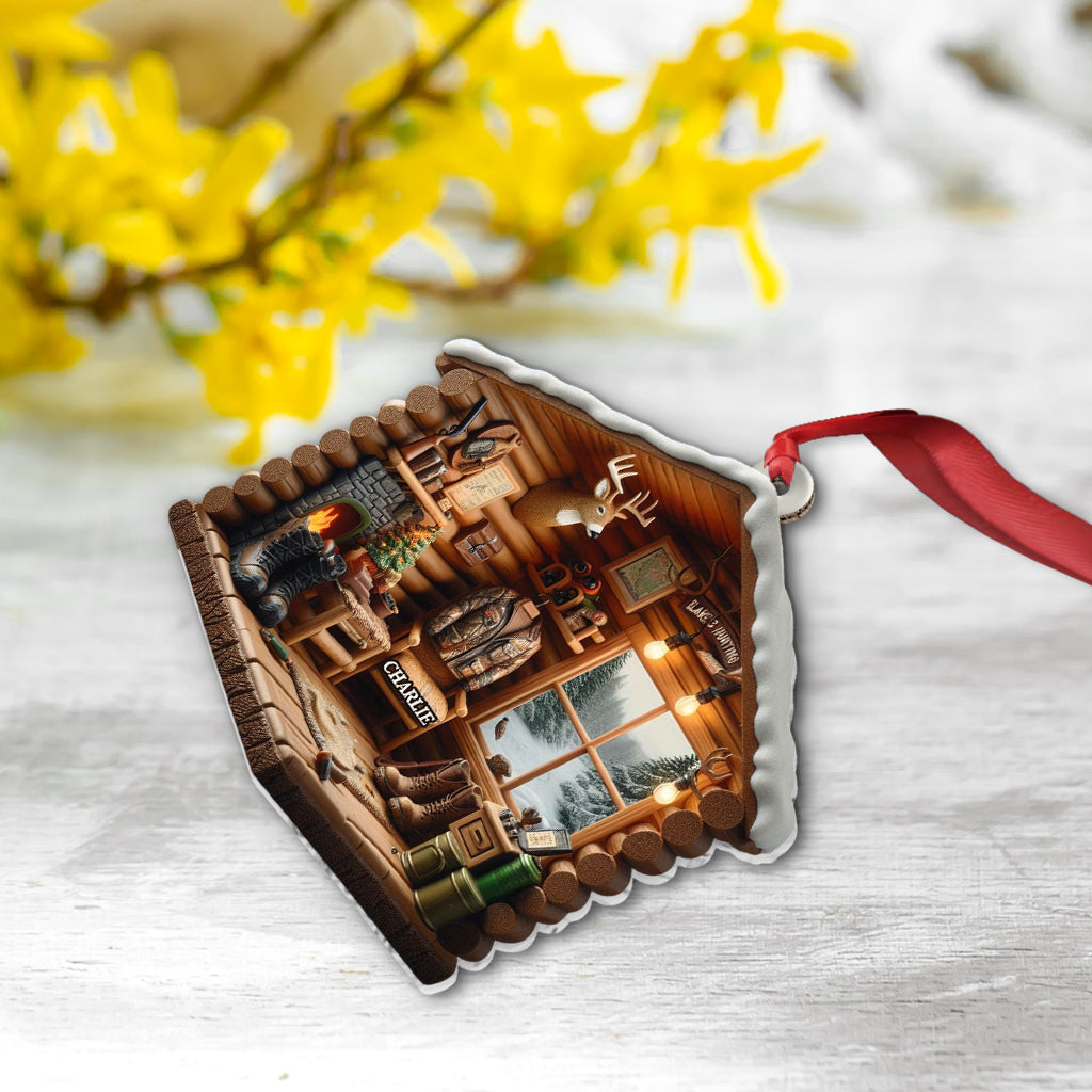 Love Hunting - Personalized Hunting Ornament