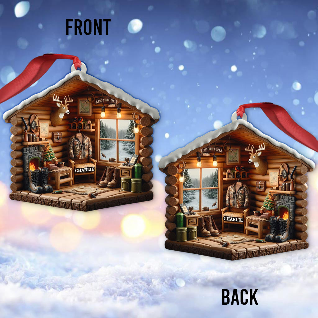 Love Hunting - Personalized Hunting Ornament