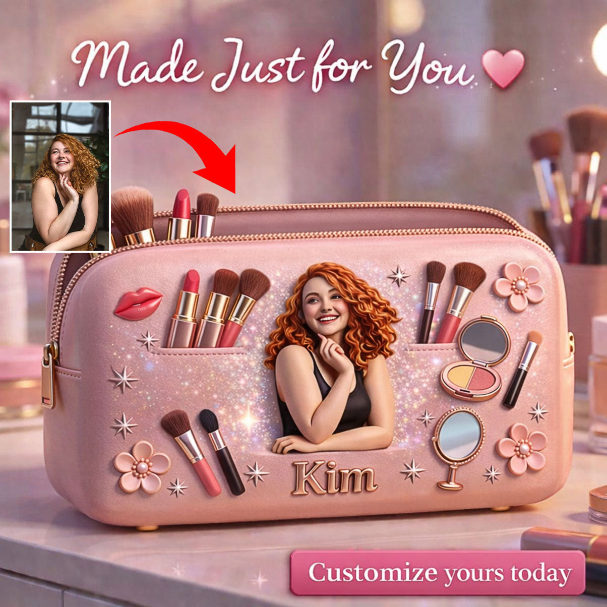 Love Make Up – Personalisierte Kosmetiktasche