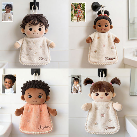 Hug Me - Personalized Kid Hand Towel