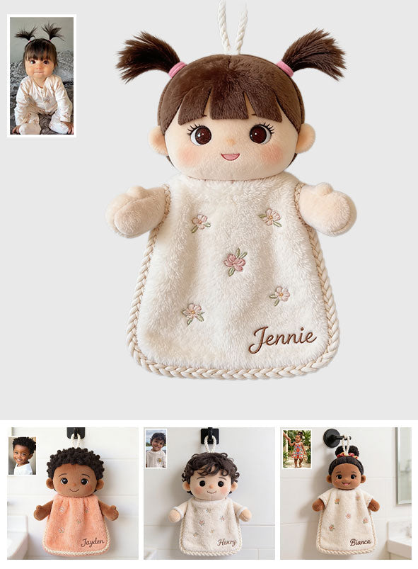 Hug Me - Personalized Kid Hand Towel