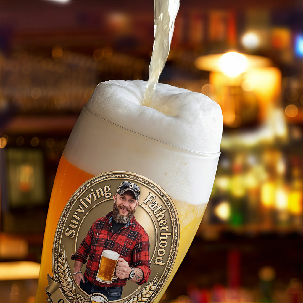 Carburant de Papa - Chope à bière personnalisée