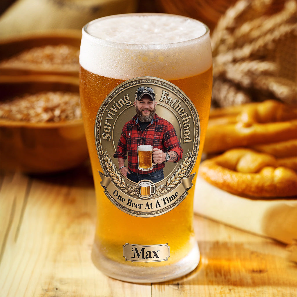 Carburant de Papa - Chope à bière personnalisée