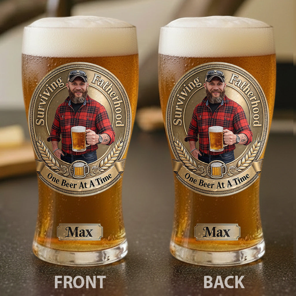 Carburant de Papa - Chope à bière personnalisée