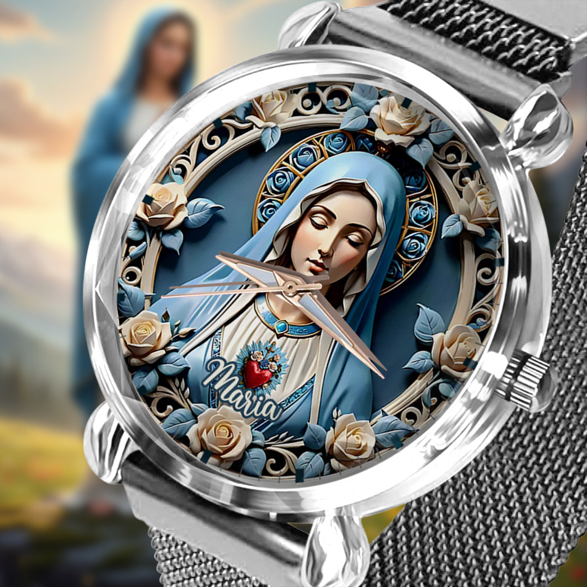 Believe – Personalisierte christliche Damenuhr