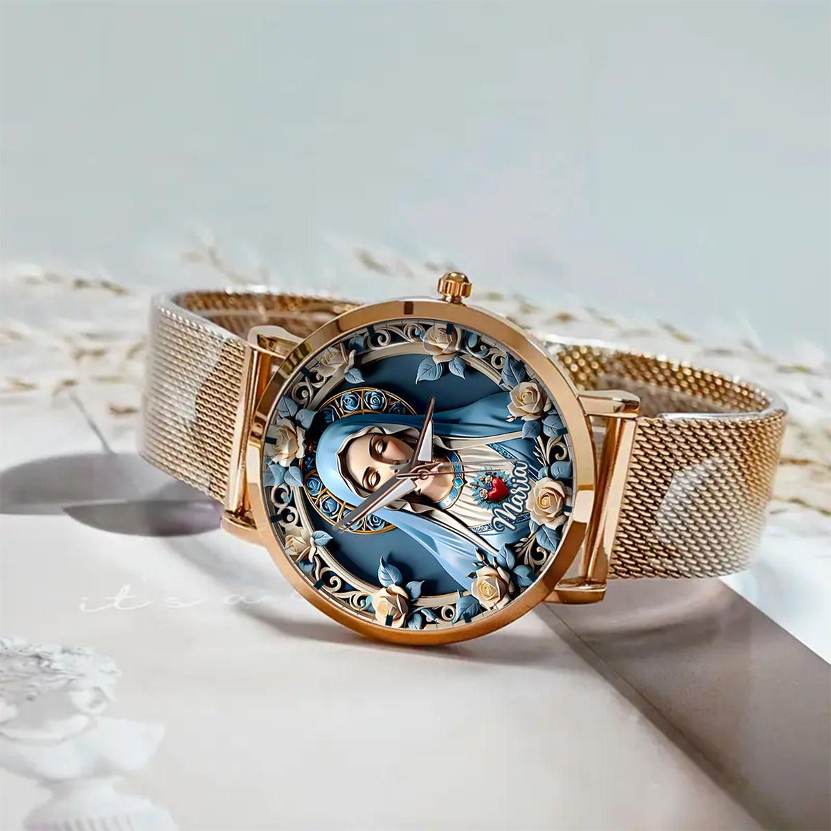 Believe – Personalisierte christliche Damenuhr