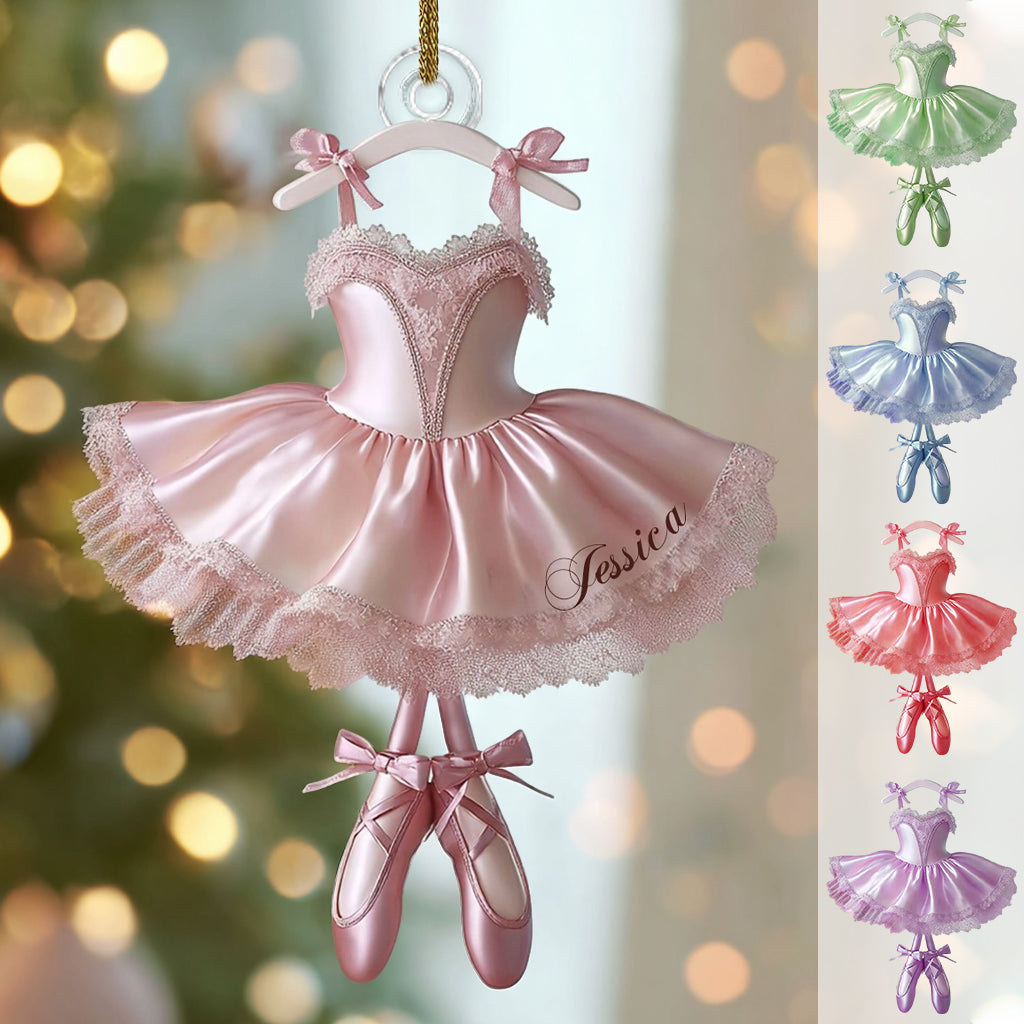 Perfect Gift For Ballet Lovers - Personalized Ballet Ornament
