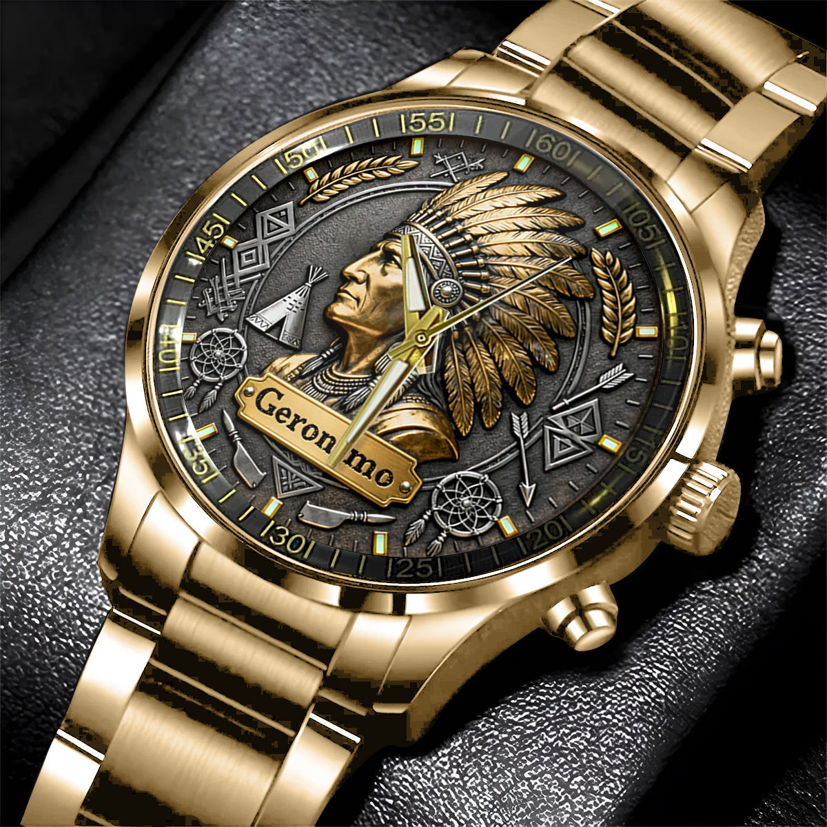 Indigenous - Personalized American Indian Hand Watch
