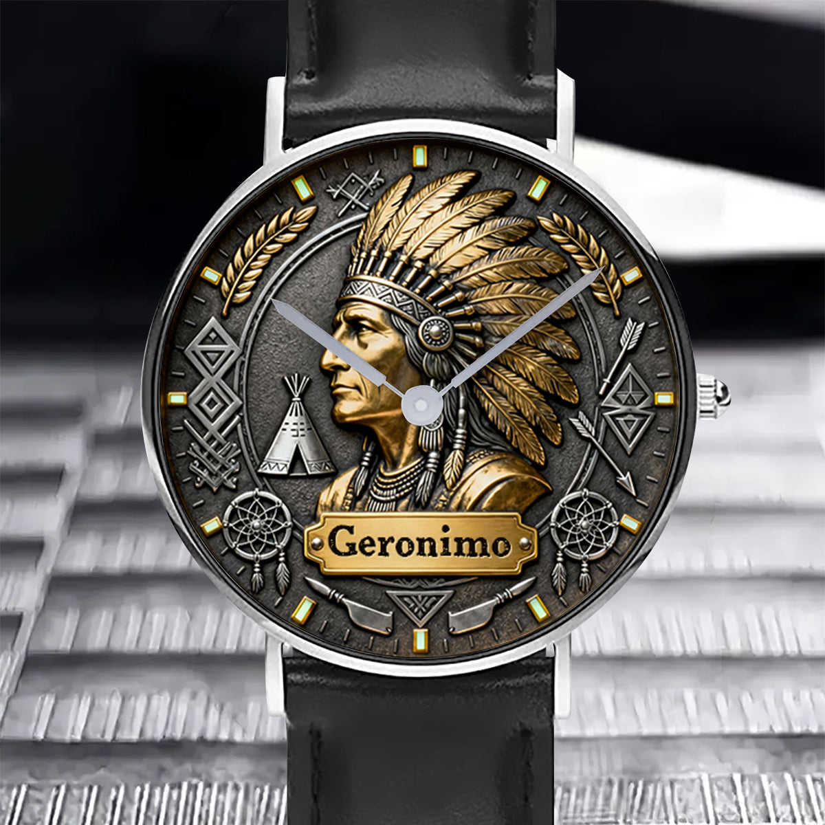 Indigenous - Personalized American Indian Hand Watch