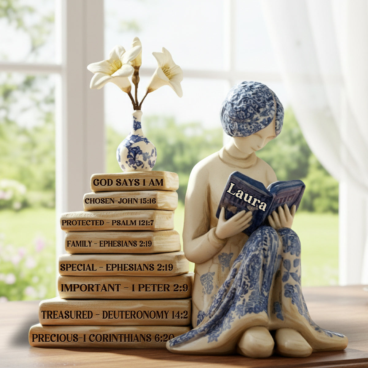 God Says I Am - Personalized Christian Custom Shaped Acrylic Plaque