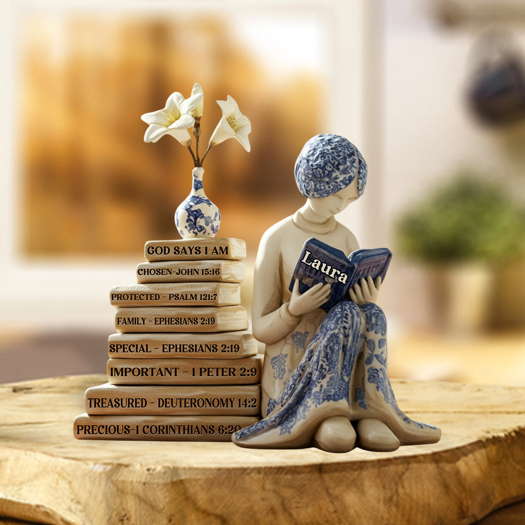 God Says I Am - Personalized Christian Custom Shaped Acrylic Plaque