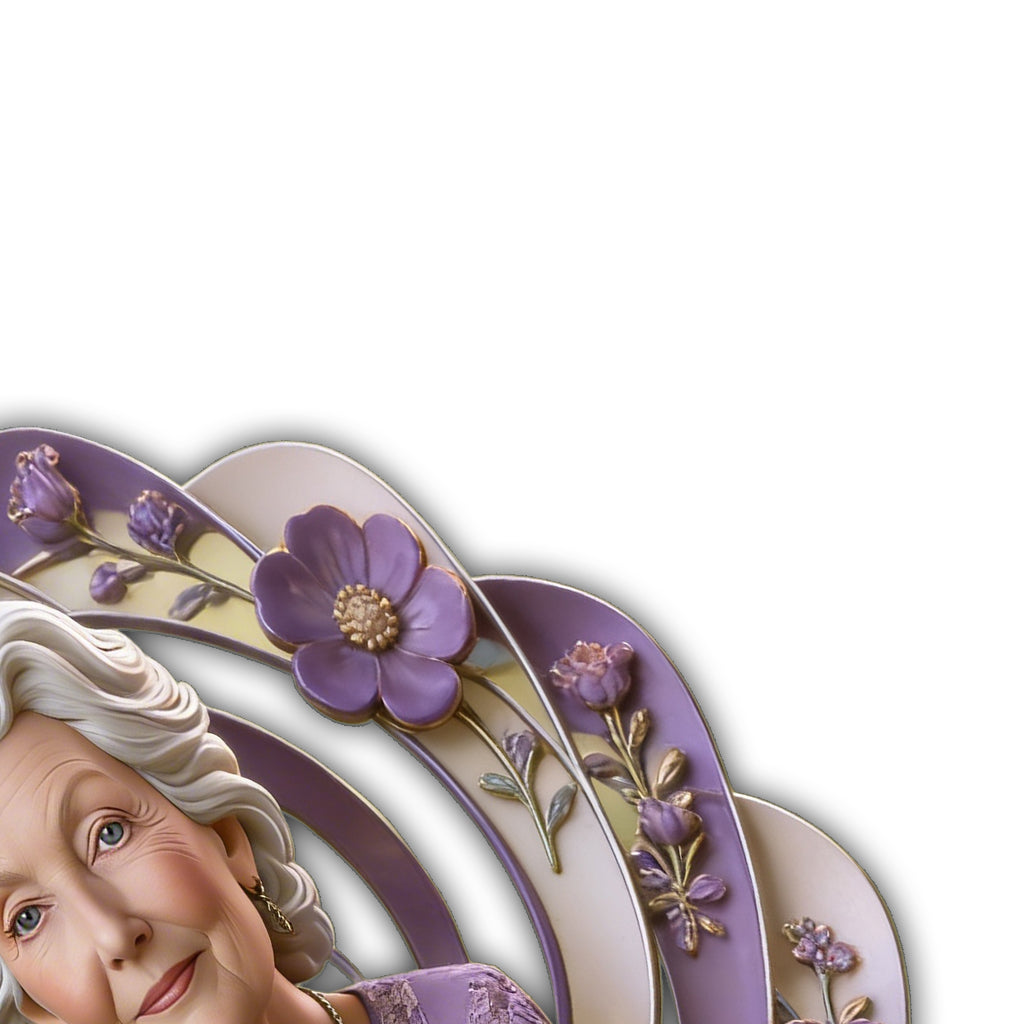 Nana Mother Garden - Personalisierte Metalltafel für Großmutter