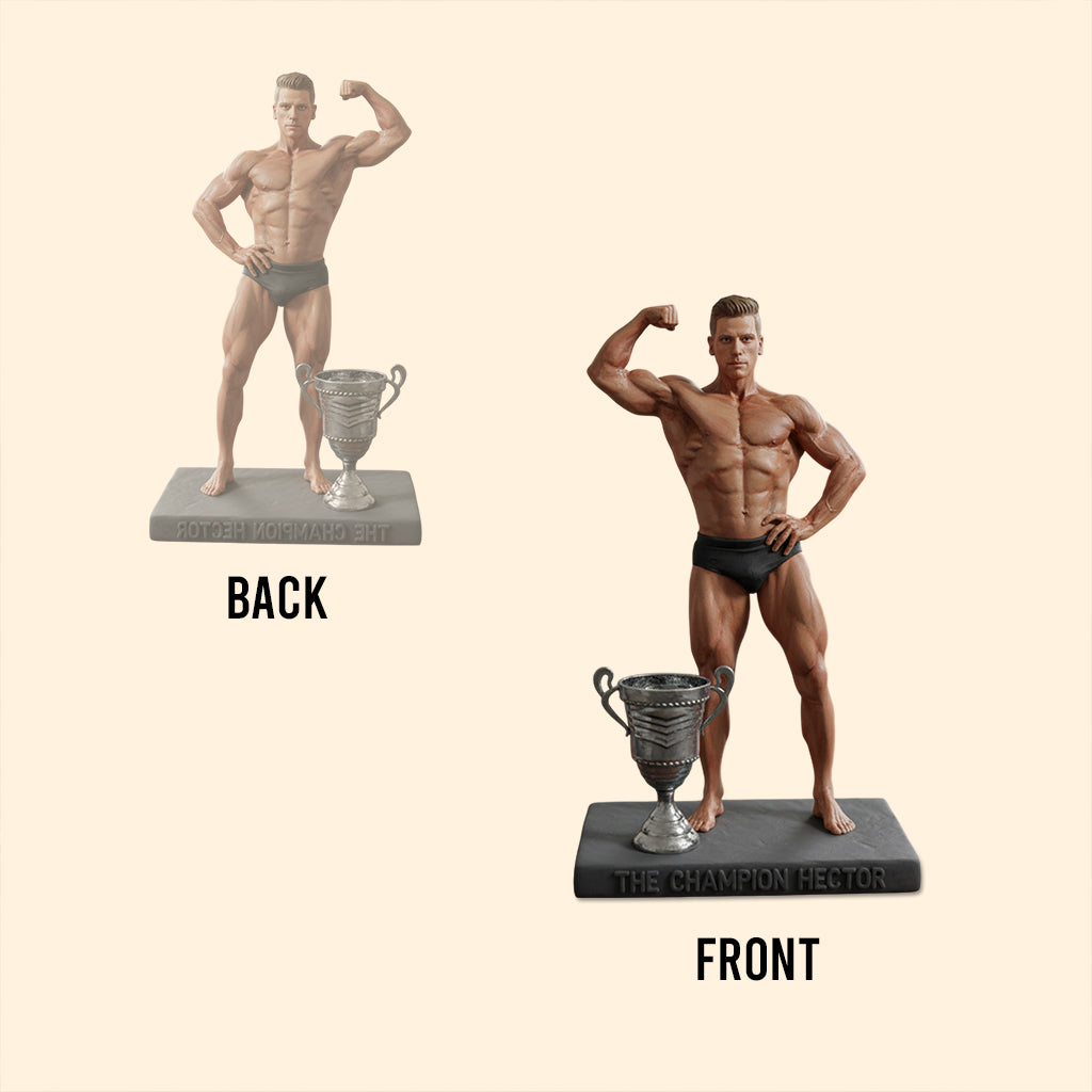 Plaque acrylique personnalisée à partir de n'importe quelle photo - Plaque de fitness personnalisée en acrylique sur mesure