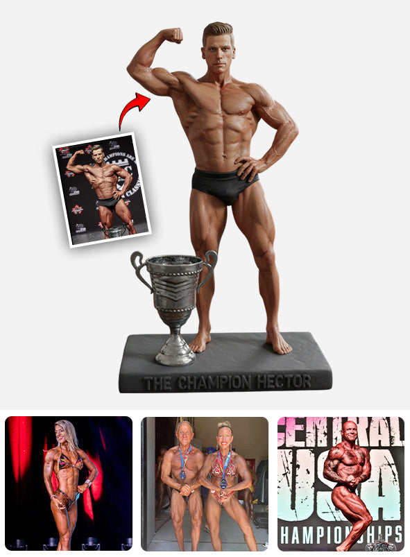 Plaque acrylique personnalisée à partir de n'importe quelle photo - Plaque de fitness personnalisée en acrylique sur mesure