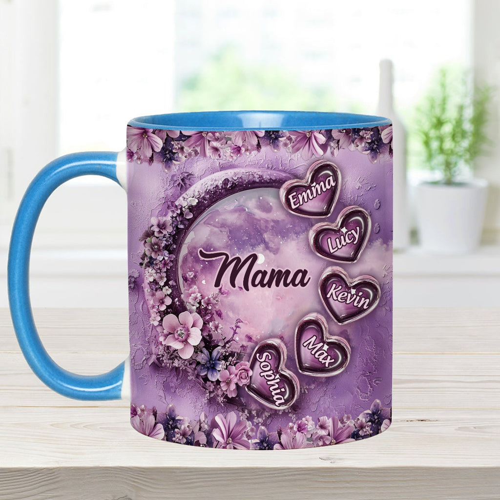 My Sweethearts Gift For Mom, Grandma,... - Personalized Mother Accent Mug