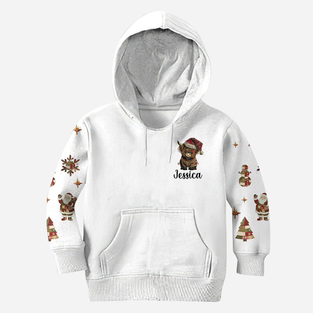 Cute Hightland Cow - Personalized Highland Cow Hoodie and Leggings