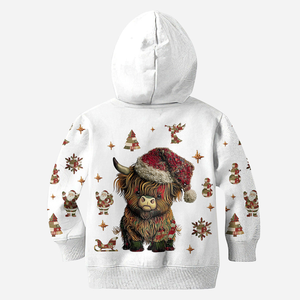 Cute Hightland Cow - Personalized Highland Cow Hoodie and Leggings