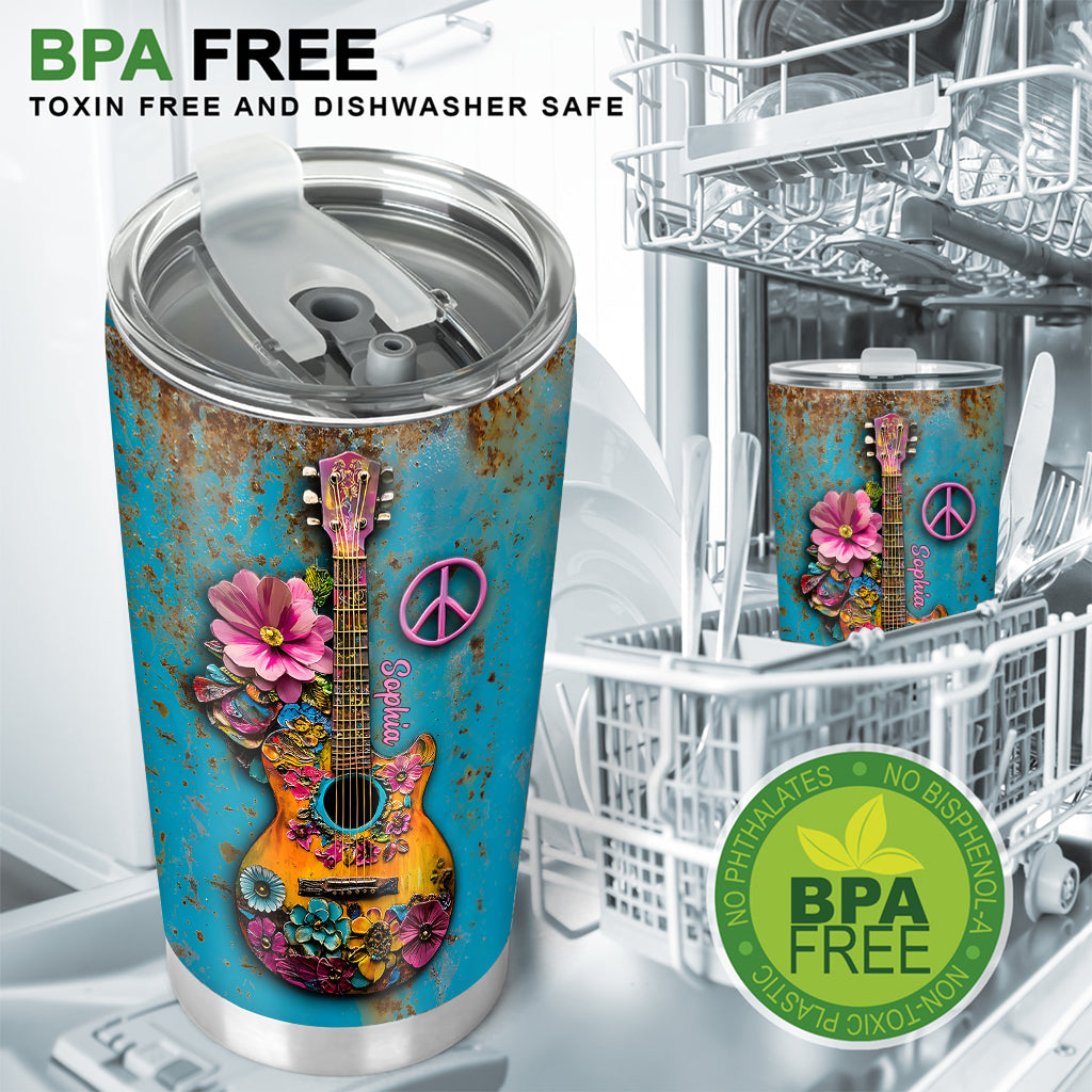 Hippie Soul - Personalized Hippie Tumbler