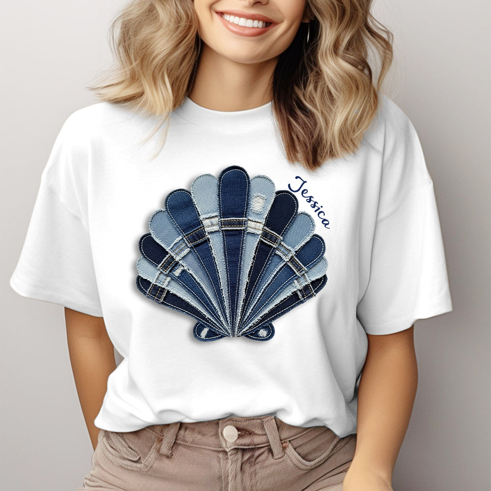 Blue Sea Is Waitting - Personalized Sea Lover T-shirt And Hoodie